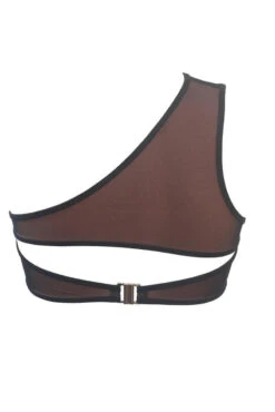 Hamade Activewear Mesh One Shoulder Top - Black/Sand -Rad Store 046254458574 xBANF3dYvjeq7cK8sCX6VuDQ1TBmuiQPFz5Nt1bd