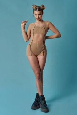 HotCakes Polewear Astrid Romper - Sand/black 11 HotCakes Polewear Astrid Romper - Sand/black -Rad Store 10 tCakes 2299013
