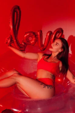 Pole Addict Bliss Top - Red -Rad Store 13 8a29940d f9b8 4870 91fe 03b957e5841f