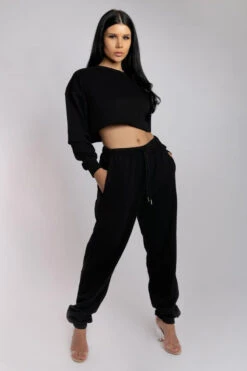 CXIX Oversized Jogger Bottoms - Black -Rad Store 20 08 20CreaturesofXIXEcom 43