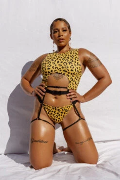 CXIX Buckle Up Garter Top -Yellow Leopard -Rad Store 20 09 24CreaturesofXIX 109