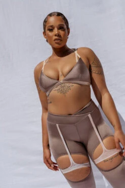 CXIX Confession Garter Leggings - Bronzed 12 CXIX Confession Garter Leggings - Bronzed -Rad Store 20 09 24CreaturesofXIX 5