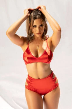 CXIX Aphrodite High Waist Bottoms - Red -Rad Store 20 12 10Creatures 123 db359bdb 03a2 4410 b6b5 a6a5eed4ebcc