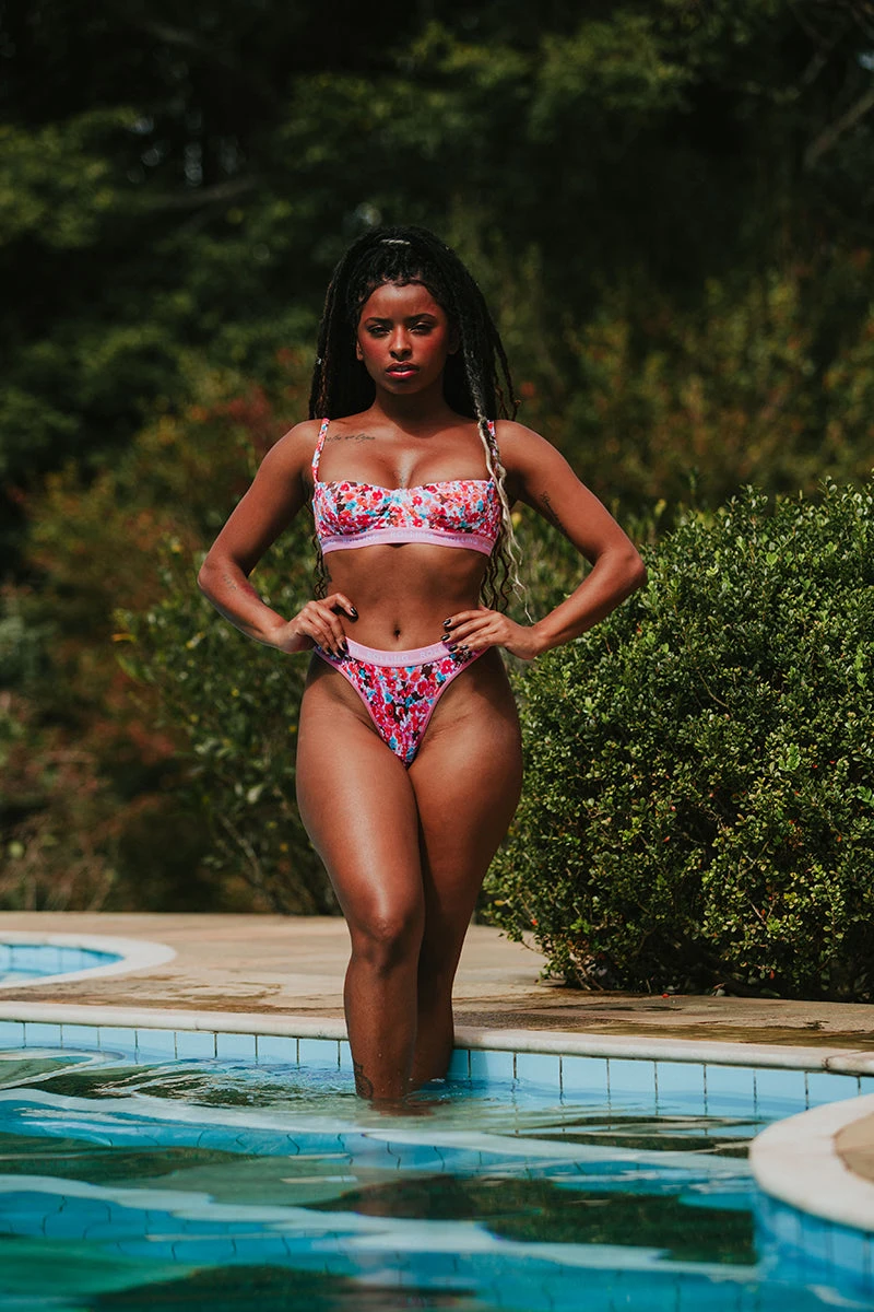 Rolling Alpha Cheeky Shorts - Petali 6 Rolling Alpha Cheeky Shorts - Petali - Image 4