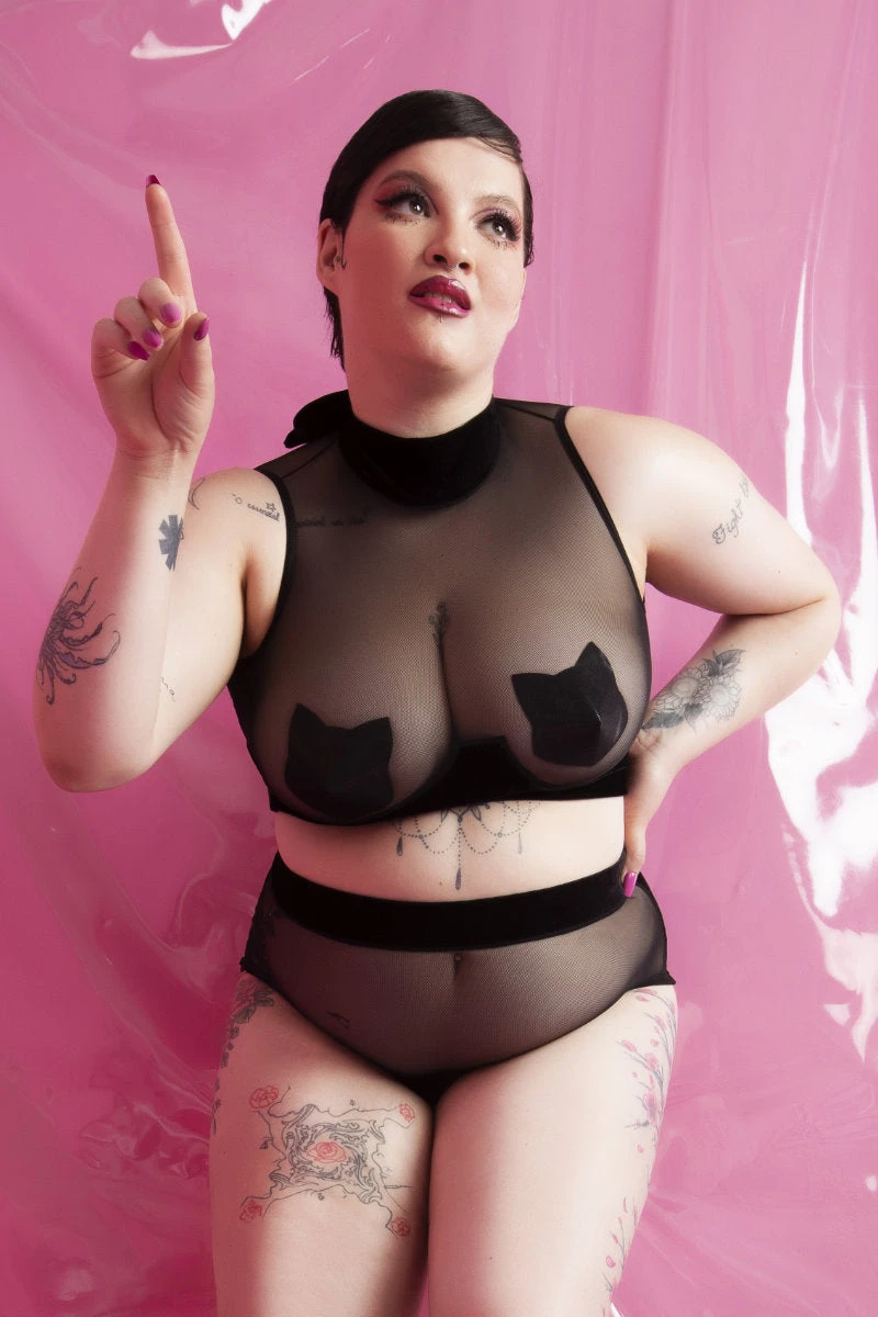 Rolling Gigi Top - Black 6 Rolling Gigi Top - Black - Image 4