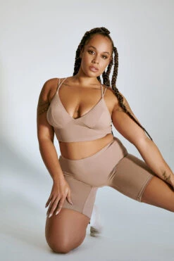 CXIX LuxLounge Biker Shorts - Taupe 17 CXIX LuxLounge Biker Shorts - Taupe -Rad Store 21 04 22Creatures 6