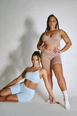 CXIX LuxLounge One Shoulder Illusion Top - Baby Blue -Rad Store 21 04 22Creatures 64