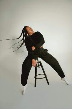 CXIX Oversized Jogger Bottoms - Black -Rad Store 21 04 22Creatures2824 11 1