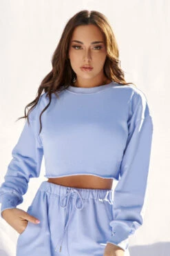 CXIX Oversized Cropped Jumper - Powder Blue -Rad Store 21 06 25CreaturesofXIX edit 13