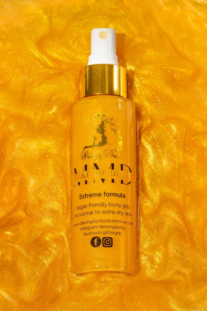Dancing Dust Make Me Dewy Extreme - Gold (100ml) 4 Dancing Dust Make Me Dewy Extreme - Gold (100ml) - Image 2