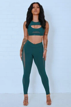 CXIX Baddie Leggings - Teal -Rad Store 22 10 06CXIX73800