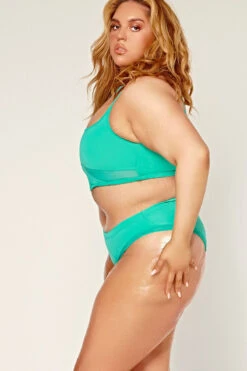 CXIX Dollhaus Choker Top - Aqua -Rad Store 23 01 03CXIX 15401