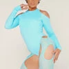 CXIX Dollhaus Mesh Bodysuit - Blue -Rad Store 23 01 03CXIX 6581