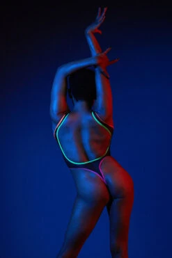 Rolling Vertigo Bodysuit - Neon -Rad Store 2RollingNeon27