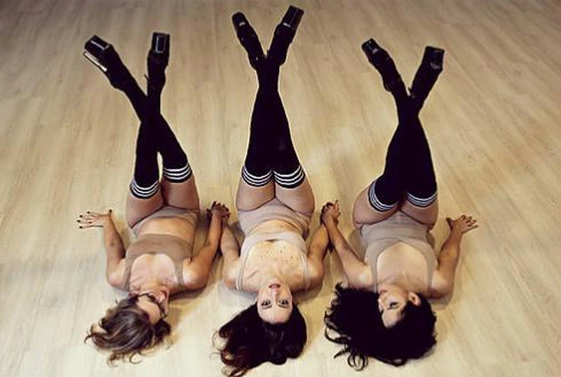 Rolling Over The Knee Socks - Striped Black/White (3 Sizes Available) 10 Rolling Over The Knee Socks - Striped Black/White (3 Sizes Available) - Image 8