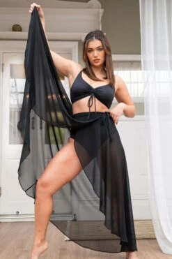 Lunalae High Waist Wrap Dance Skirt - Black 13 Lunalae High Waist Wrap Dance Skirt - Black -Rad Store 5 4e0c5600 06a5 4bf4 94e4 53bec73f21ca