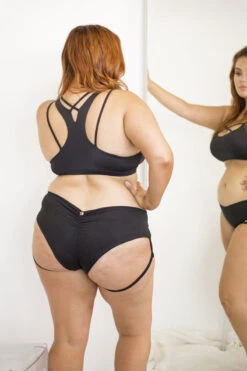 Lunalae Lure You Low-Rise Garter Shorts - Black 18 Lunalae Lure You Low-Rise Garter Shorts - Black -Rad Store 6R7A8567