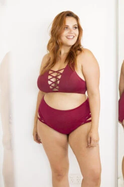 Lunalae Alexi Top - Wine 25 Lunalae Alexi Top - Wine -Rad Store 6R7A8595