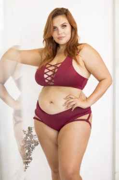 Lunalae Alexi Top - Wine 22 Lunalae Alexi Top - Wine -Rad Store 6R7A8613