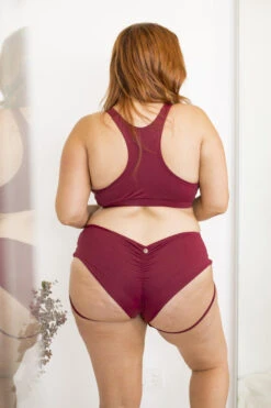 Lunalae Lure You Low-Rise Garter Shorts - Wine 16 Lunalae Lure You Low-Rise Garter Shorts - Wine -Rad Store 6R7A8628 0c06780d c3a6 4da0 96ec 00a59acf931d