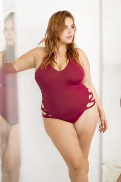 Rad Store 26 Lunalae Yoncé Bodysuit - Wine