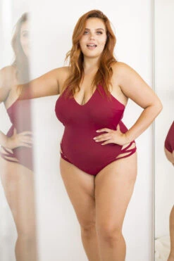 Lunalae Yoncé Bodysuit - Wine 15 Lunalae Yoncé Bodysuit - Wine -Rad Store 6R7A8697