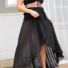Lunalae High Waist Wrap Dance Skirt - Black -Rad Store 8 f690a3fc 53aa 47a1 a479 02f725638623
