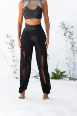 CXIX Snatched Mesh Make Moves Pants - Black 26 CXIX Snatched Mesh Make Moves Pants - Black -Rad Store 9A4A26473030