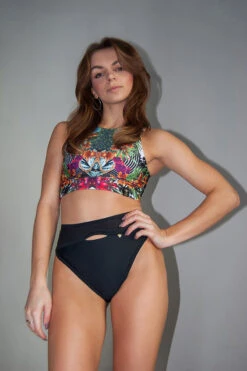 Pole Addict Cross Back Top - Jungle -Rad Store Agatha Jungle 3