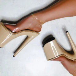 Hella Heels Classic Gloss 8inch Stilettos - Ashton -Rad Store Ashton5