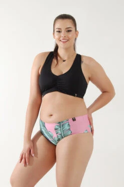 Pole Addict Back To Basics Top - Black -Rad Store BacktoBasicTop annHotpants3