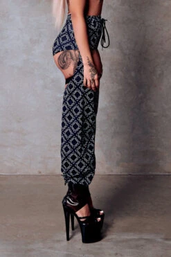 CXIX 119 Chaps - Black Print 14 CXIX 119 Chaps - Black Print -Rad Store Black fashion bralette CXIX 119 fashion