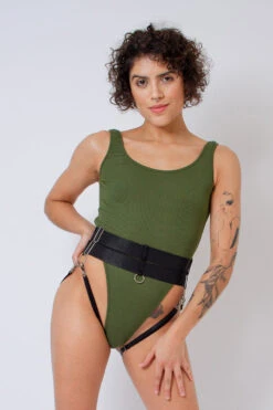 Rolling Lara Bottom Harness - Black -Rad Store Copiade MG 6781