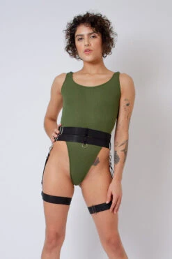 Rolling Lara Bottom Harness - Black -Rad Store Copiade MG 6800