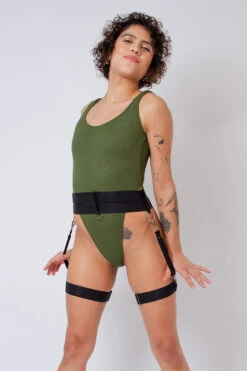 Rolling Lara Bottom Harness - Black -Rad Store Copiade MG 6803