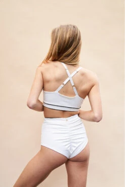 Lunalae Missy High Waist Bottoms - Recycled White -Rad Store Copyof220701 LunaLae 16 0722 bd3e5fe4 6bf3 4a79 8e92 b2aacbd1f29d