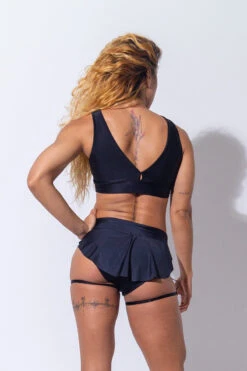 Sorte Diva Secret Skirt Bottoms - Black -Rad Store DIVASECRET 3