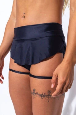 Sorte Diva Secret Skirt Bottoms - Black -Rad Store DIVASECRET 4