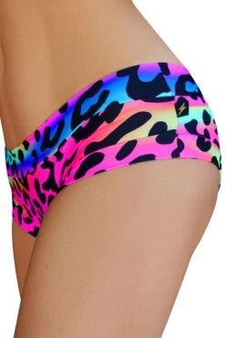 Cleo The Hurricane Hot Pants - Neon Leopard 7 Cleo The Hurricane Hot Pants - Neon Leopard -Rad Store DSC00327