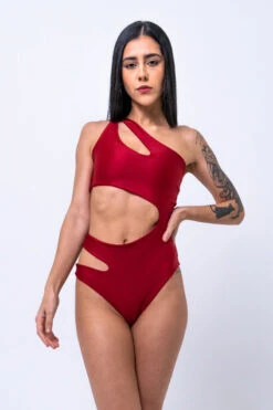 Sorte Under My Spell Bodysuit - Red -Rad Store DSC4427