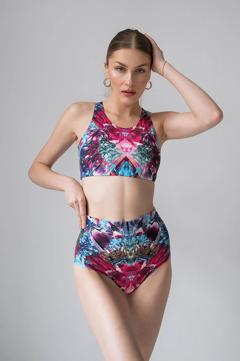 Pole Addict Openback Top - Crystallised 5 Pole Addict Openback Top - Crystallised - Image 3