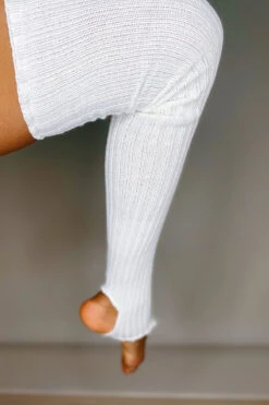 Thigh High Legwarmers - White -Rad Store E84DC483 501E 49B0 A82D 4C5E4A8A3155