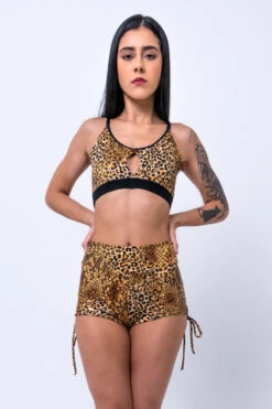 Sorte Full Moon Top - Snake-Leopard 11 Sorte Full Moon Top - Snake-Leopard -Rad Store FULLMOON17