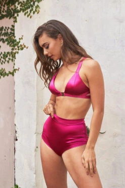 Lunalae High Waist Shorts - Satin Magenta 10 Lunalae High Waist Shorts - Satin Magenta -Rad Store HighWaistShortsLunaPolewear 144websize 1800x1800 54be1ec0 fc41 4af6 b91e e3a2f7415e4a