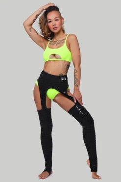 CXIX Gecko Grip Cowgirl Leggings - Black -Rad Store IMG 0217 LOW 1