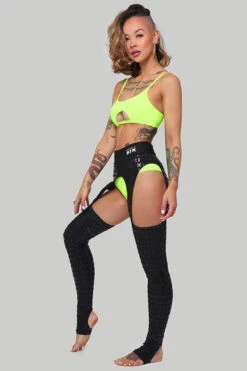 CXIX Gecko Grip Cowgirl Leggings - Black -Rad Store IMG 0224 LOW 1