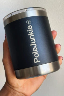 Pole Junkie Travel Coffee Cup - Black