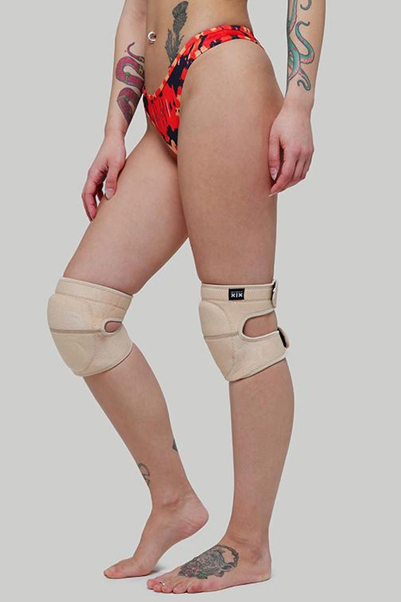 CXIX Velcro Kneepads - Sand 4 CXIX Velcro Kneepads - Sand - Image 2