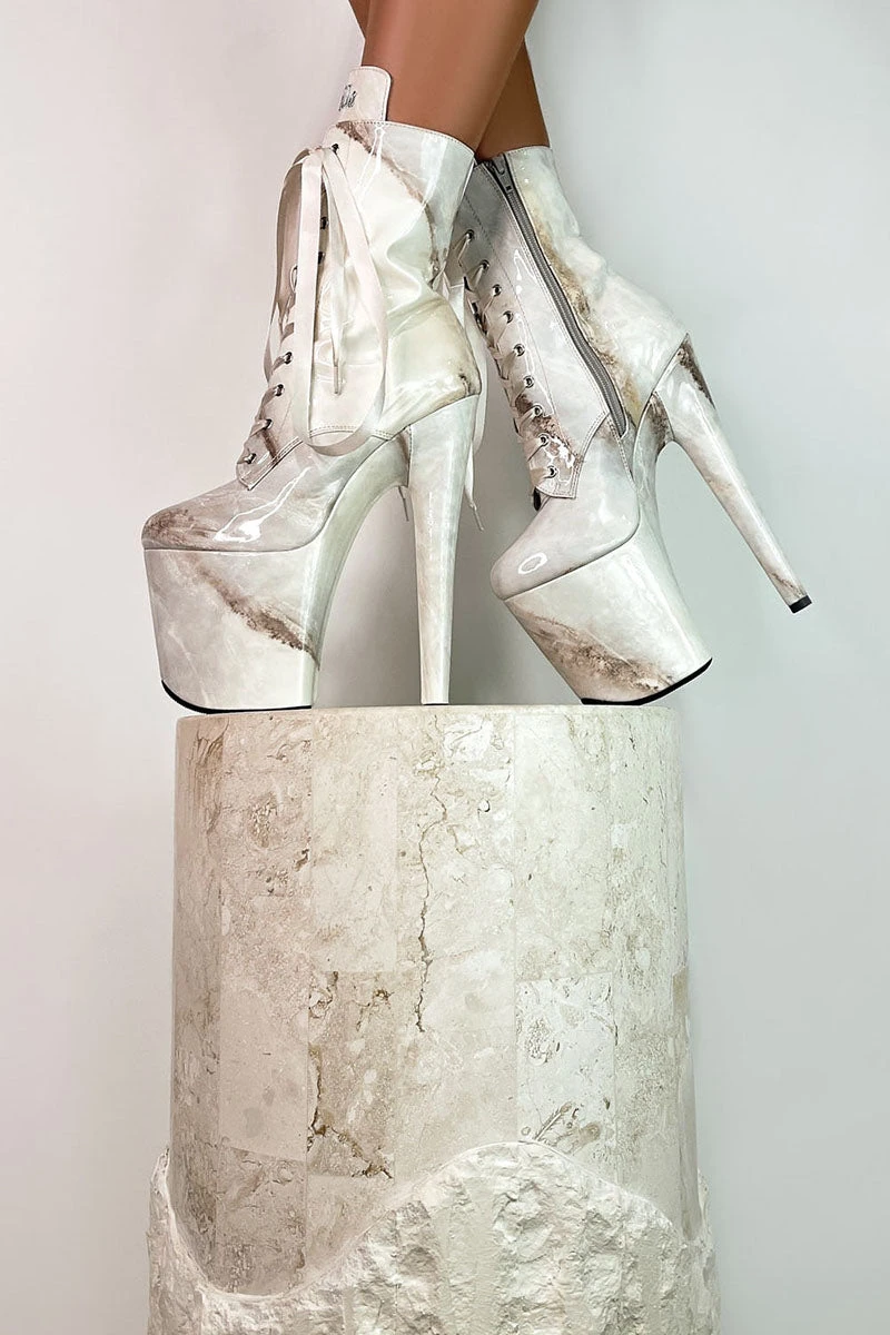 Hella Heels Renaissance 8inch Boots - Hope 4 Hella Heels Renaissance 8inch Boots - Hope - Image 2