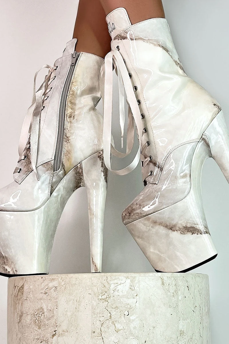 Hella Heels Renaissance 8inch Boots - Hope 5 Hella Heels Renaissance 8inch Boots - Hope - Image 3